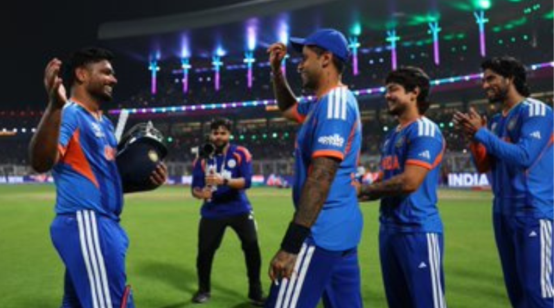 India, with Sanju Samson’s match-winning knock, defeated West Indies in the crucial T20 World Cup match.