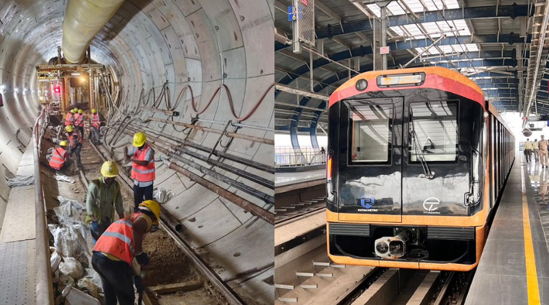 Patna Metro tunnel work intensified on the red line, which will cover 12 stations.