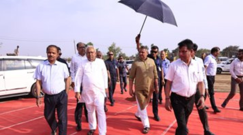 CM Nitish Kumar inspected the Danapur-Bihta elevated road and directed officials to expedite works.